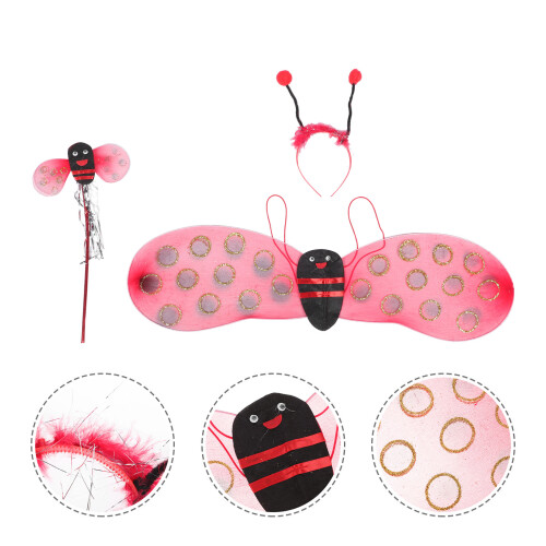 Set Costume Con Cerchietto E Bacchetta Per 2