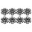 8 Punte Per Bastoni Escursionismo A Forma Neve 1