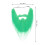 4 Pezzi Cappello Verde Da Folletto San Patrizio Con Barba E 2