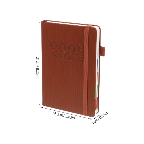 Pocket Calendar 2025 Mini Con Copertina Pu E Planner Settimanale 2