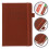 Pocket Calendar 2025 Mini Con Copertina Pu E Planner Settimanale 11