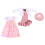 1 Set Herbruikbare Pop Jurk Decoratieve Pop Kleding Compacte Popjurk 7