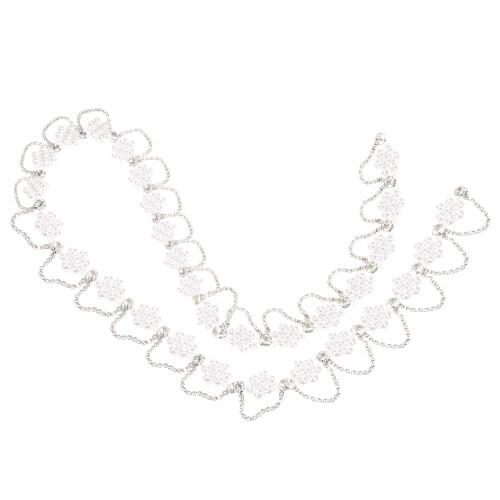 Headbands Strass Pompom Ketting Acryl 1 Set 1