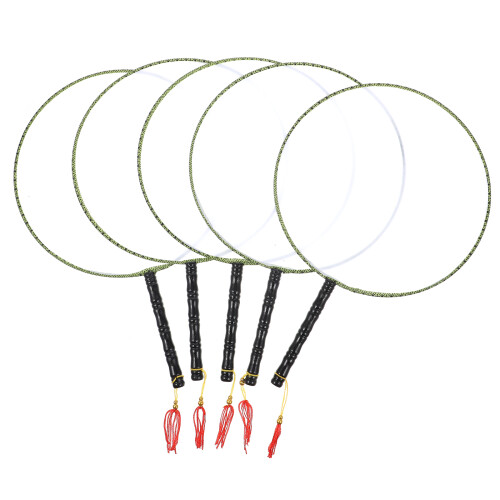 5 Pezzi Ventaglio 24 Cm Bambini Materiale Da Te