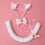 5 Pezzi Costume Con Orecchie Collare 11