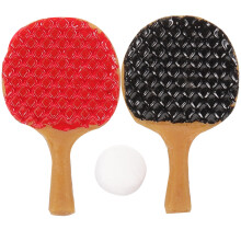 3 Set Mini Ping Pong Da Tavolo Per