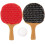 3 Set Mini Ping Pong Da Tavolo Per 1