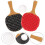 3 Set Mini Ping Pong Da Tavolo Per 4