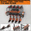 Power Tool Organizer Wall Mount Heavy Duty 3 Layer Storage Shelf Floating Garage Tool Rack for Cordless Drills & Power Tools Tool Storage Rack 3