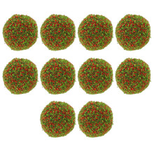 10 Pezzi Miniatura Cespuglio Palla Tavolo Sabbia Palline Vegetazione