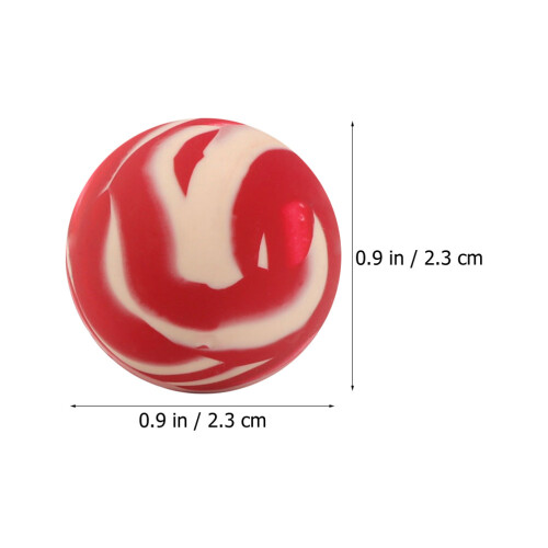 20 stuks plastic bouncende ballen in diverse kleuren 1