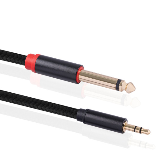 1 Pezzo Audio Per Palco Chitarra Elettrica Prolunga Nero 2