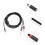 1 Pezzo Audio Per Palco Chitarra Elettrica Prolunga Nero 6