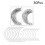50 Pezzi Spilli Tipo C Per (2,5” 30, 3” 20) 7