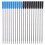 10Pcs Ballpoint Pen Refills Black/Blue Refills 1.0mm Tip-Black 6