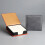 Desktop Memo Pad Holder with Lid Sticky Notepads-Black Edge 7