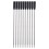 10Pcs Ballpoint Pen Refills Black/Blue Refills 1.0mm Tip-Black 1