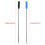10Pcs Ballpoint Pen Refills Black/Blue Refills 1.0mm Tip-Black 11