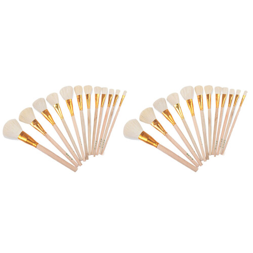 Professional Wool Brush for Watercolor Ceramic Art-S9 2