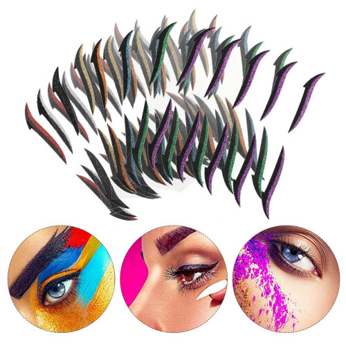 40 Adesivi Per Eyeliner Riutilizzabili Per Palpebra Doppiа 2