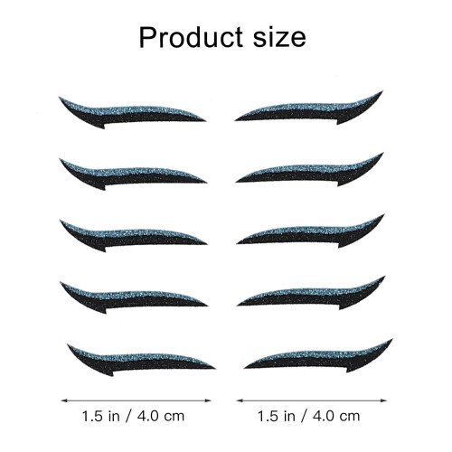 40 Adesivi Per Eyeliner Riutilizzabili Per Palpebra Doppiа 1
