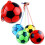Pallone Da Calcio In Pvc 20 Cm Con Per Bambini 1