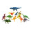 12 Stuks Speelgoed Set Plastic Model Voor Kinderen Gemengd 10