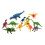 12 Stuks Speelgoed Set Plastic Model Voor Kinderen Gemengd 7