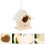 Vogelhuis Beige Hangend Decoratief Nest 6