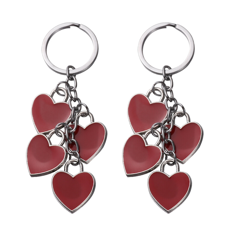 2 Sleutelhangers Liefde Zinklegering Auto-image