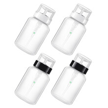 4 Sztuki Butelki Na Odtłuszczacz Do Paznokci Z Dozownikiem 200 Ml