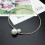 2 Peças Conjunto De Colar E Pulseira De Para 10