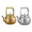 Modern Hammered Texture 1.2/1.6/2L Teas-Gold plated 1.2L 2