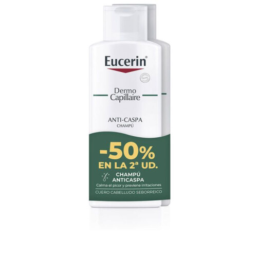 DERMO CAPILLAIRE shampooing antipelliculaire pack de 2 x 250 ml