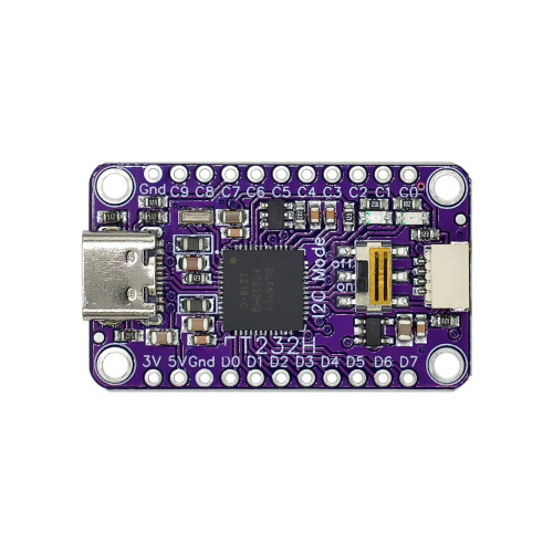 Plug-and-play USB naar I2C-converters 12 Mbps UART-snelheid USB