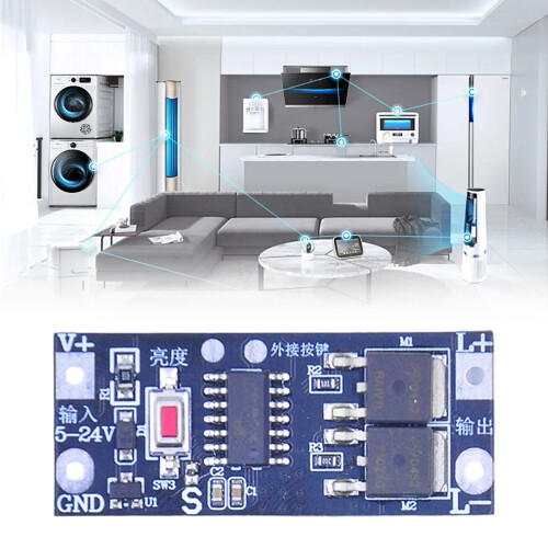 Geleidelijke helderheid LED-strips Controller PWM Verstelbare-3 2