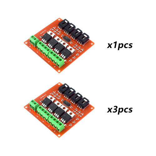4 Channel One Four Route MOSFET Button IRF540 MOSFET-3pc 1