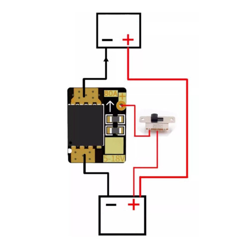 40A 80A 200A 300A Veldeffectbuis PWM-regeling-80A ogenblikkelijk 1