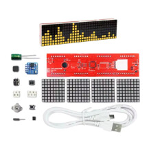 Kit de lumière à spectre LED respectueux de-Carré clair jaune