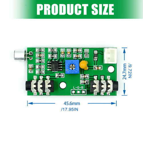 Carte d'amplificateur de micros audio pour la-2 ensembles 2