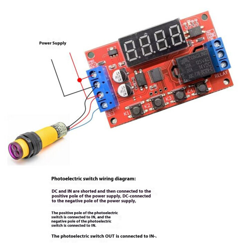 Digital Timer Relays Board Programmable Timer Delay Relays-24V 1