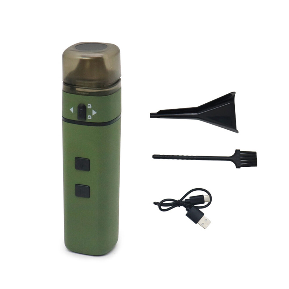 Electric Herb Grinder Featuring Powerful Motor Automatic-Green 7696000978734