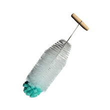 User Friendly Nonrust Steel Cleaning Brush Ergonomic-Green