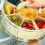 Stackable Fruit Storage Container Ice Layer-Cream 6 squares 6