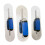 3Piece Rounded Edge Plastering Trowel Set Stainless Steel Pool 1