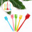 5Pcs Escovas De Silicone Resistentes Ao Calor Para 6