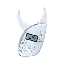 Advanced Digital Fat Caliper Fat Assessment for-silver gray