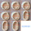 5Pcs Bread Proofing Basket Liners Round Cloth Covers-25 by 8 4