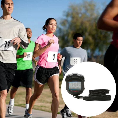 Professional Timer Stopwatches 10/30/60/100 Lap Memory-F3100 2