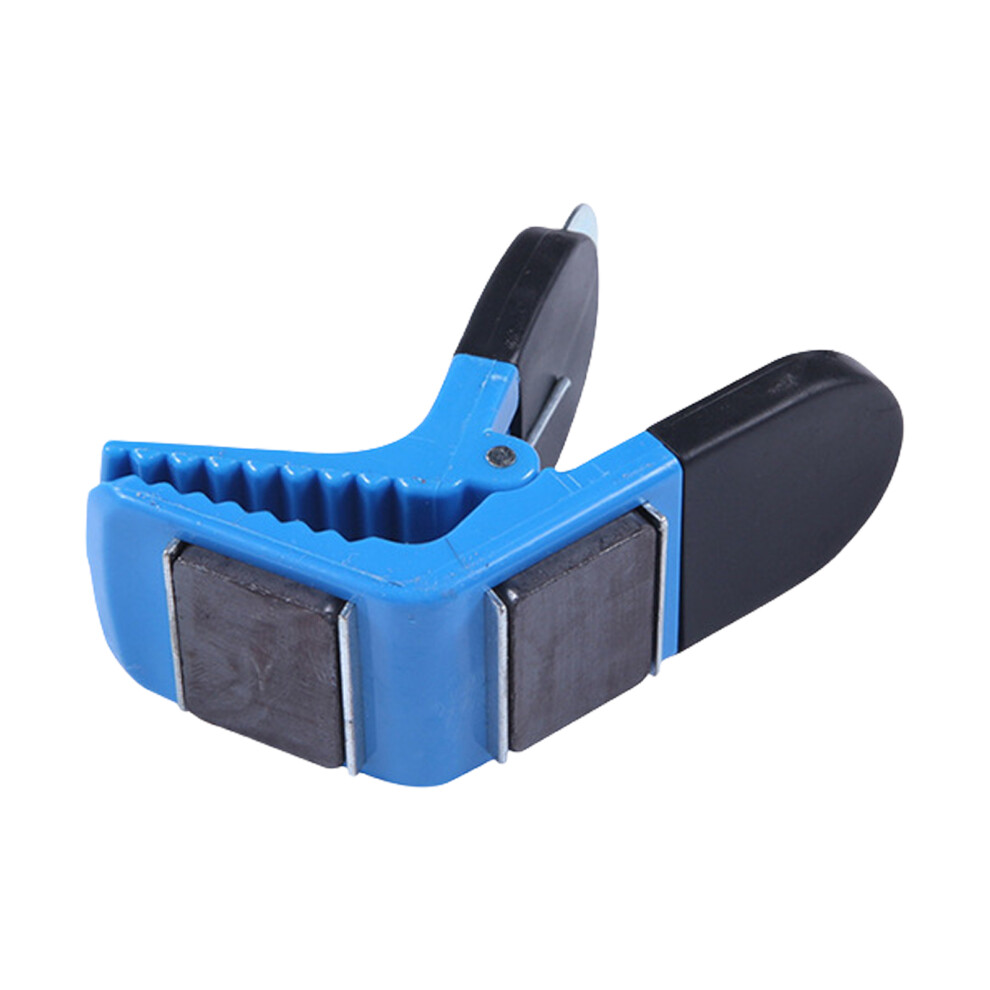 Magnetic Paint Brush With Innovative Design & Space Saving-Blue 7696001001257